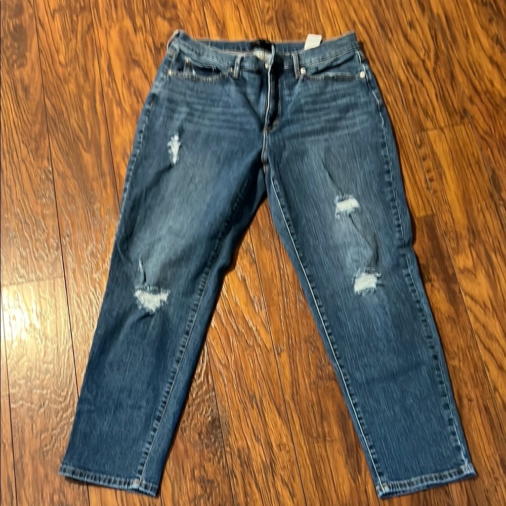 Banana Republic Factory Blue Straight Leg Jeans
